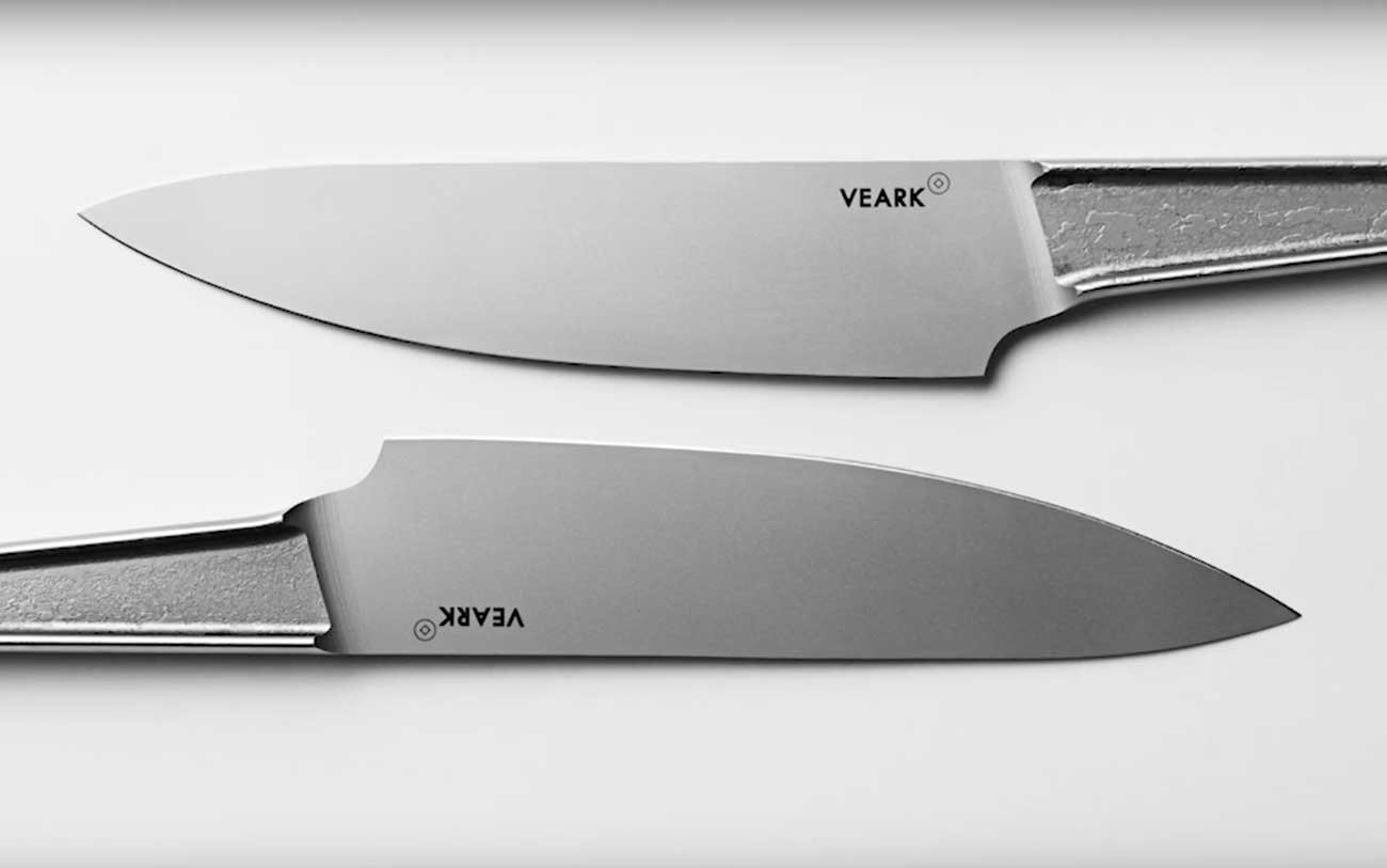 VEARK single piece stainless steel Knife | Mindsparkle Mag