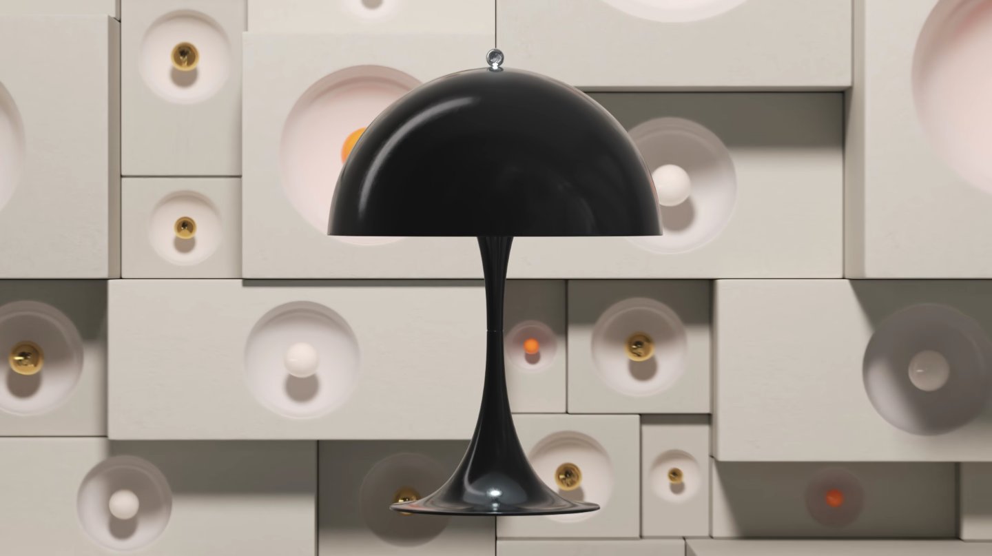 Verner Panton Panthella Brass | Mindsparkle Mag