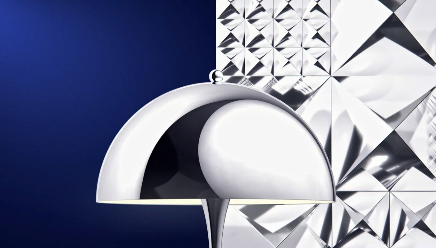 Verner Panton Panthella Chrome | Mindsparkle Mag