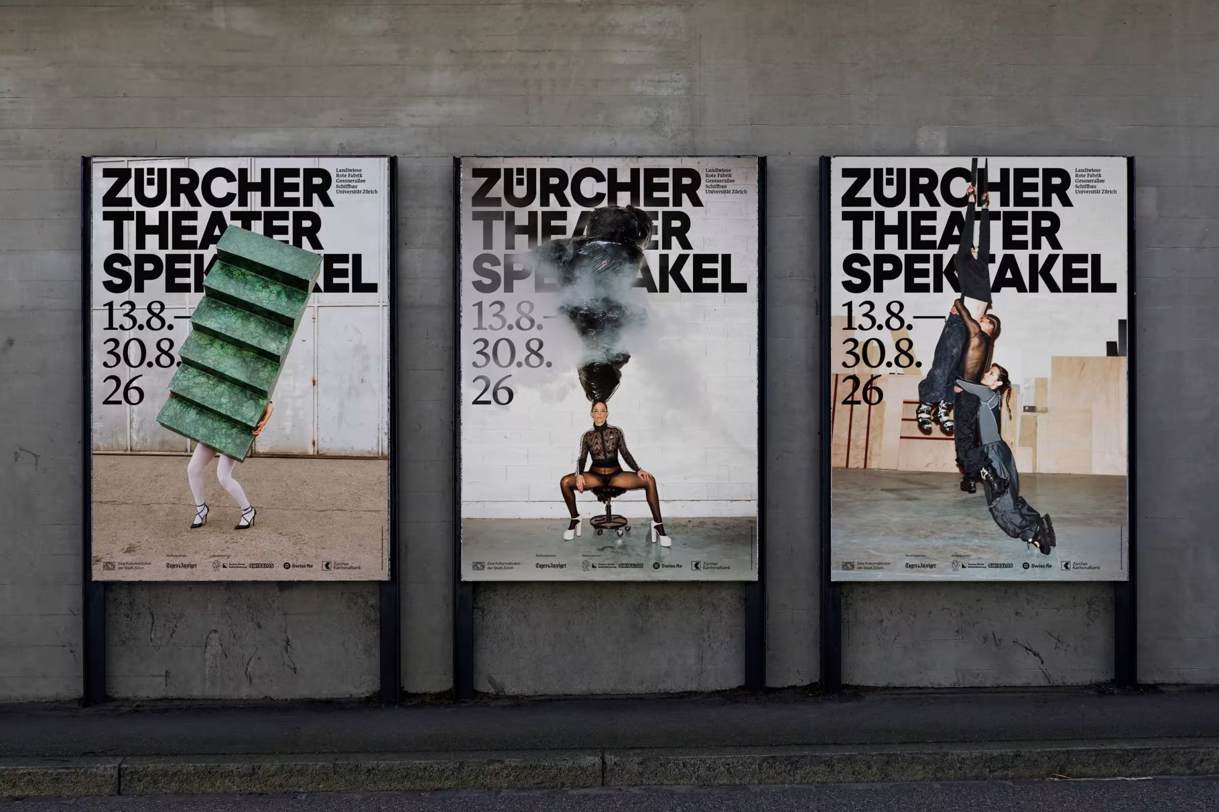 The analogue identity Studio Marcus Kraft built for Zürcher Theater Spektakel | Mindsparkle Mag