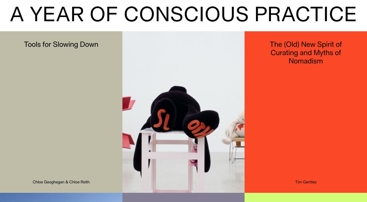 A Year of Conscious Practice on Minimal Gallery