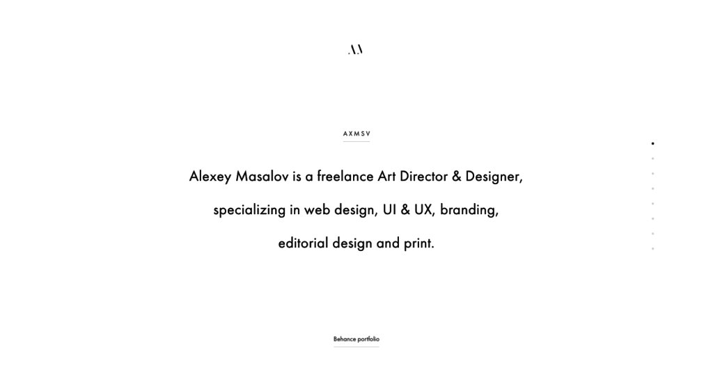 Alexey Masalov Visit minimal.gallery, follow on Twitter or receive the weekly/monthly round up on Minimal Gallery