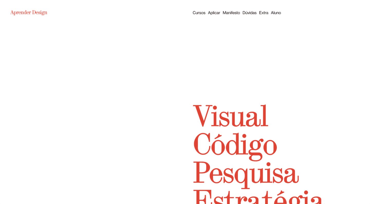 Aprender Design on Minimal Gallery