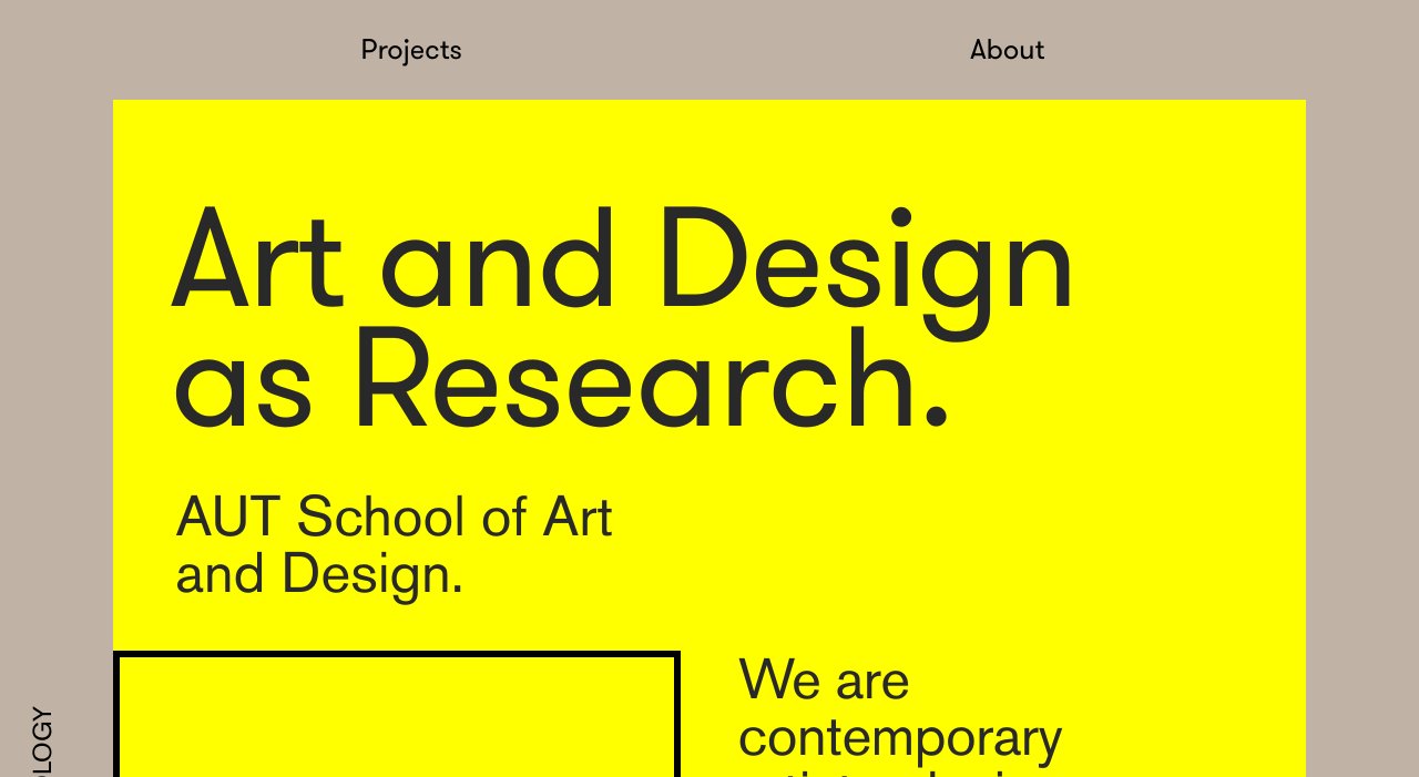 Art and Design as Research on Minimal Gallery
