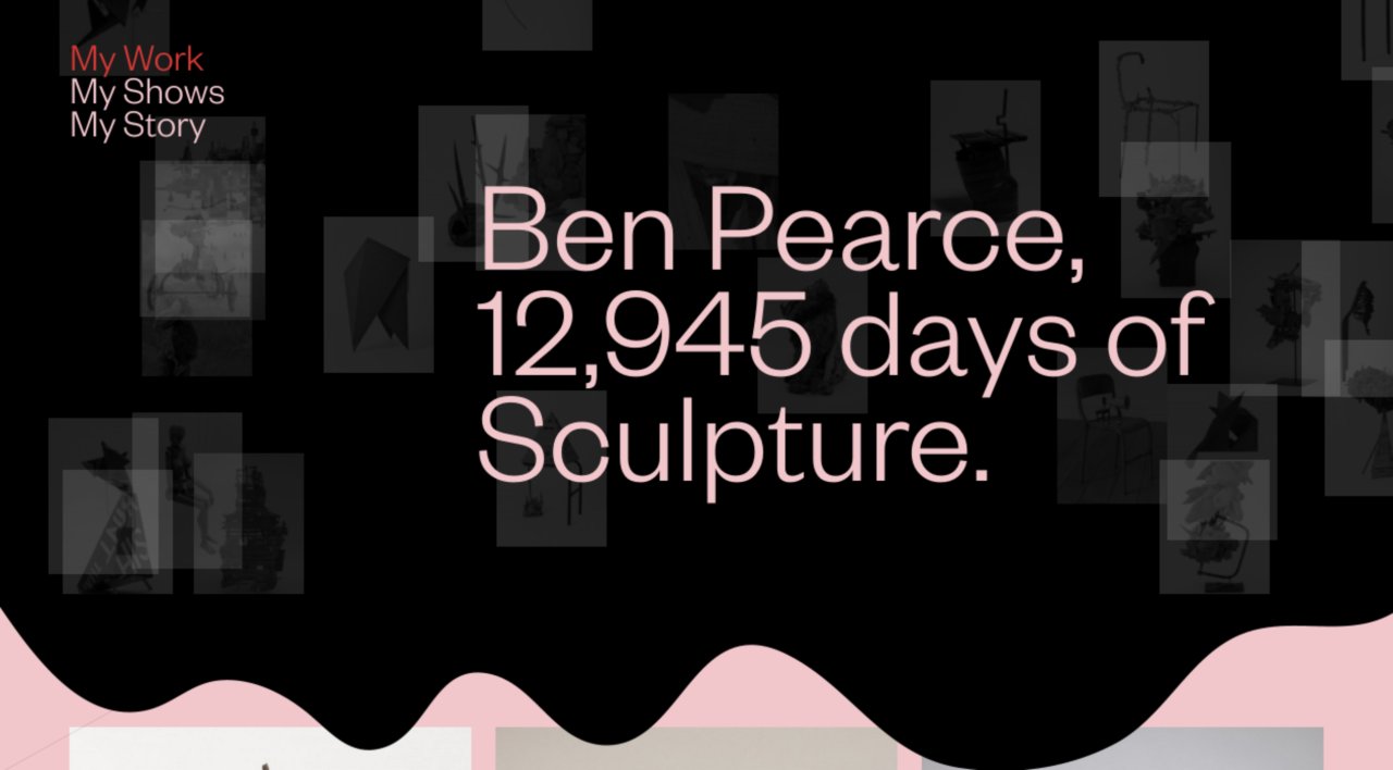 Ben Pearce on Minimal Gallery