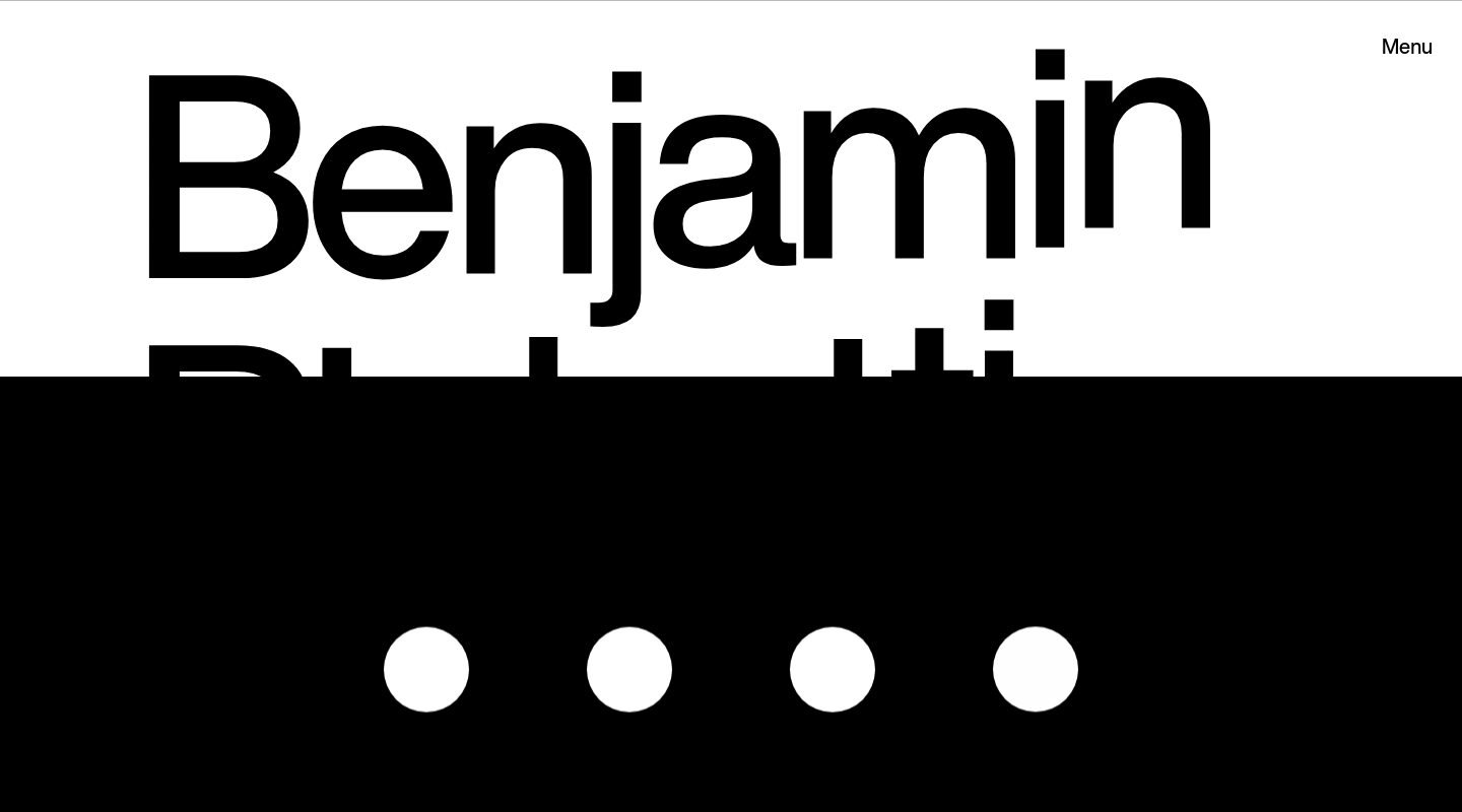 Benjamin Righetti on Minimal Gallery