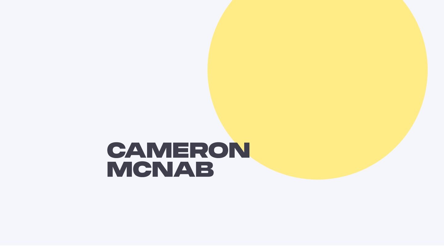 Cameron McNab on Minimal Gallery