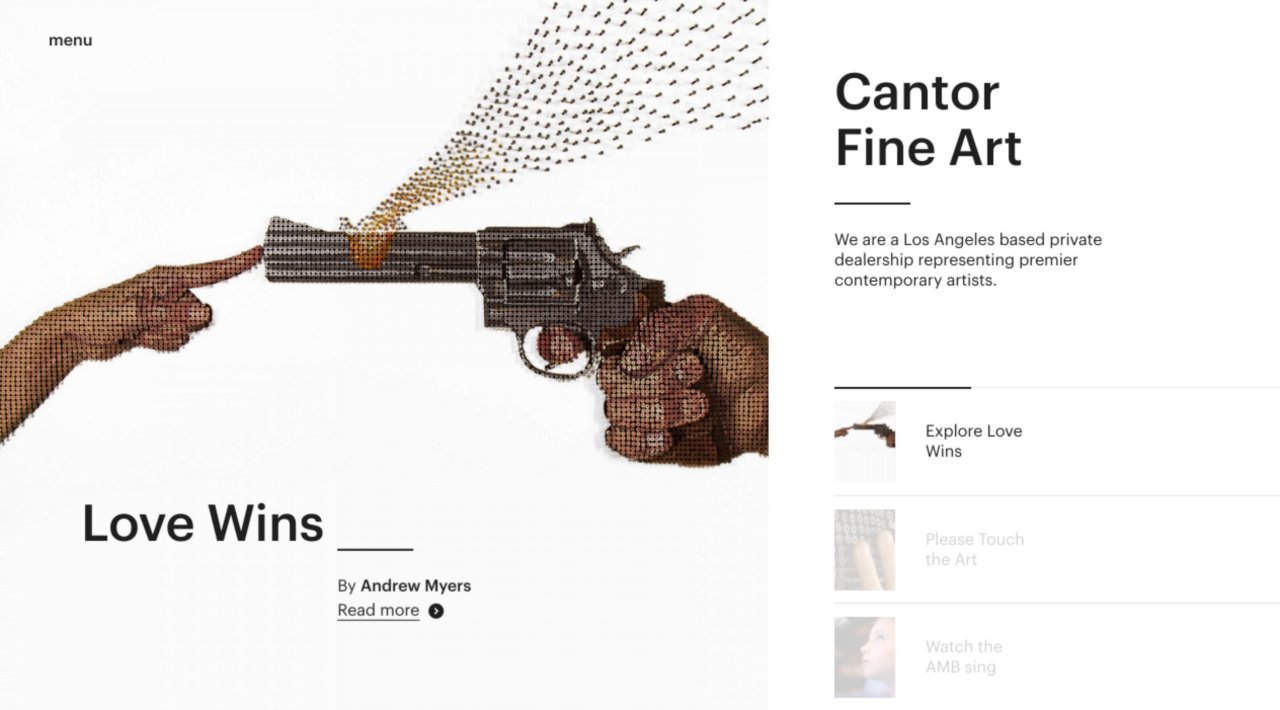 Cantor Fine Art on Minimal Gallery