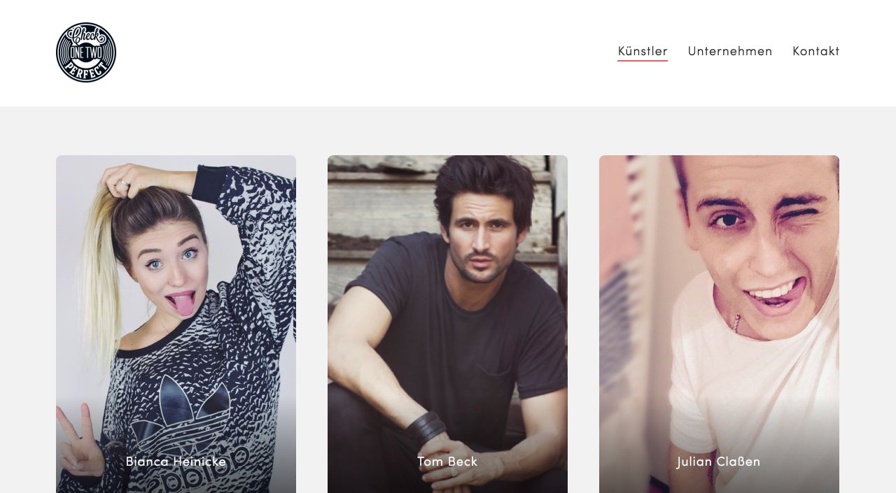 Check One Two Perfect on Minimal Gallery