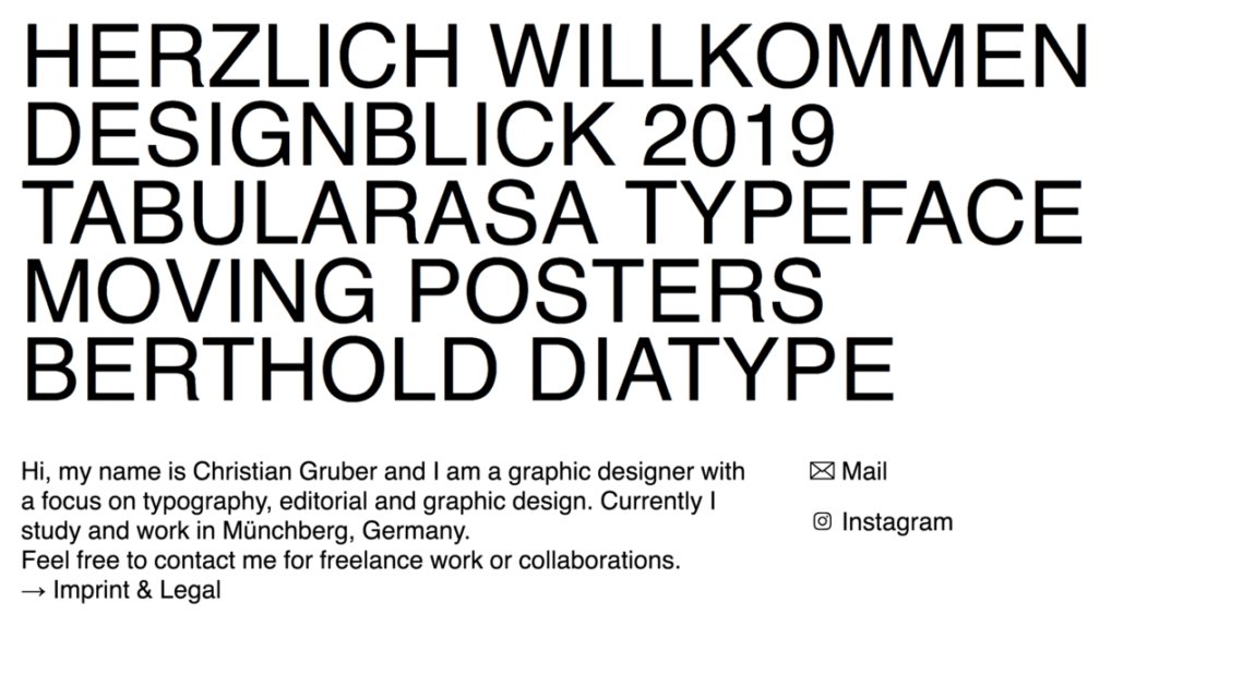 Christian Gruber on Minimal Gallery