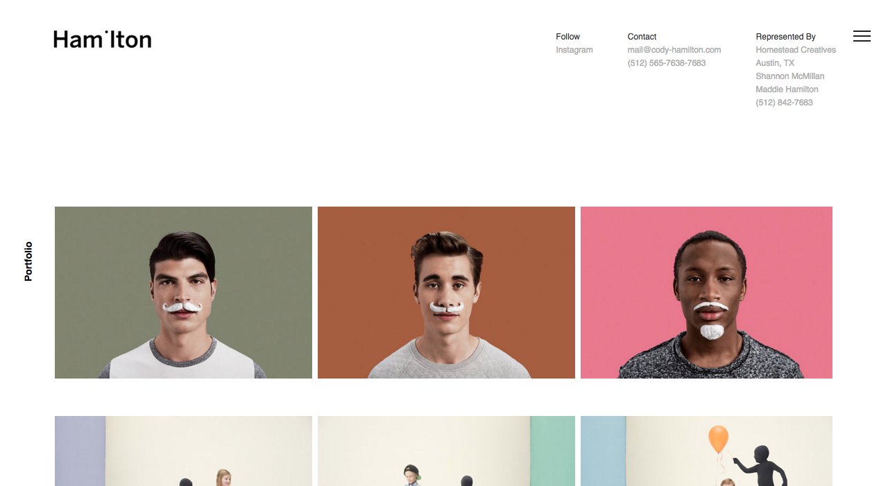 Cody Hamilton Visit minimal.gallery, follow on Twitter or receive the weekly/monthly round up on Minimal Gallery