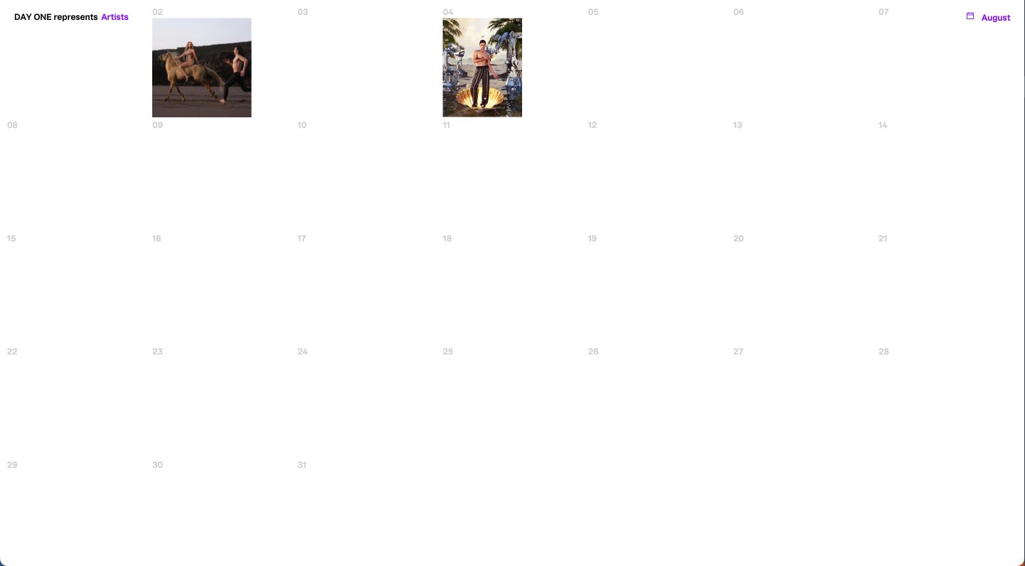 DAY ONE on Minimal Gallery