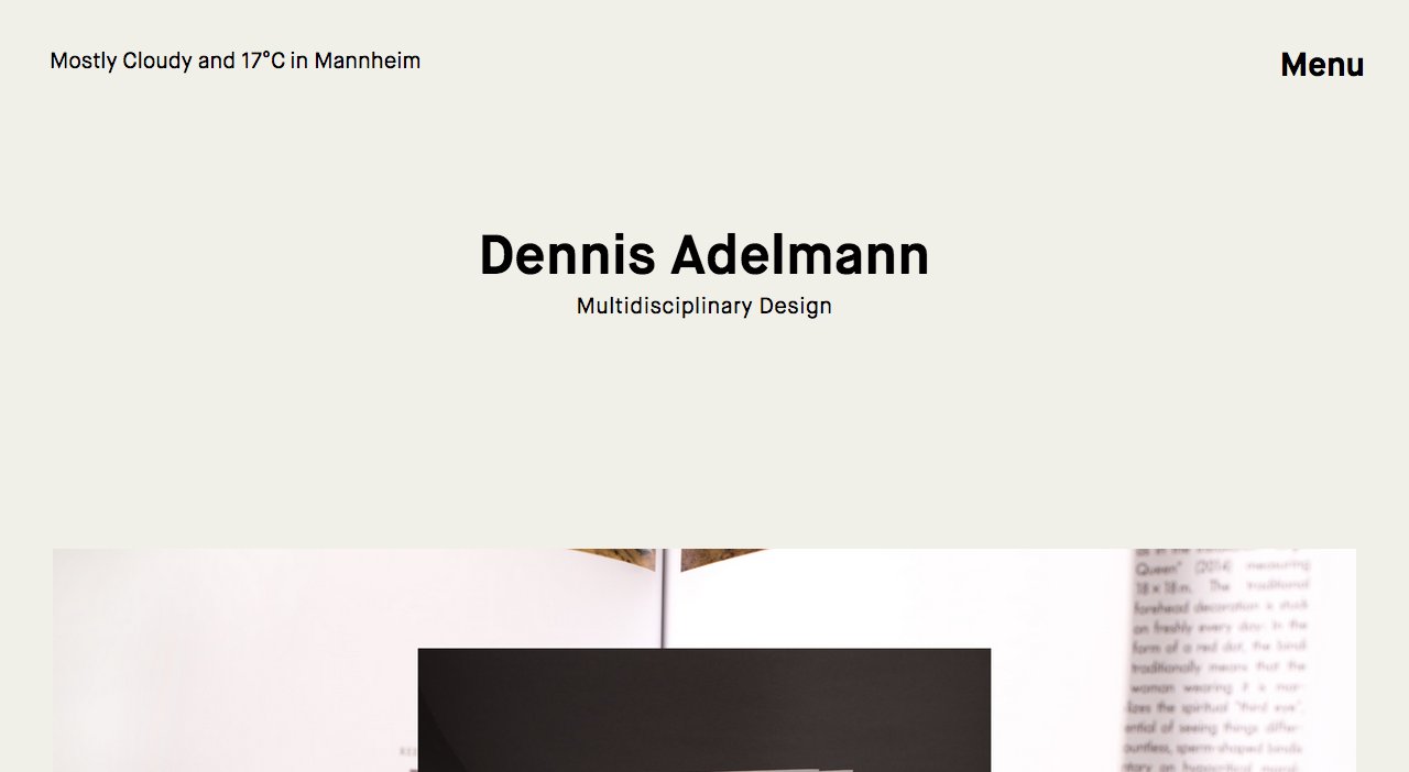 Dennis Adelmann on Minimal Gallery