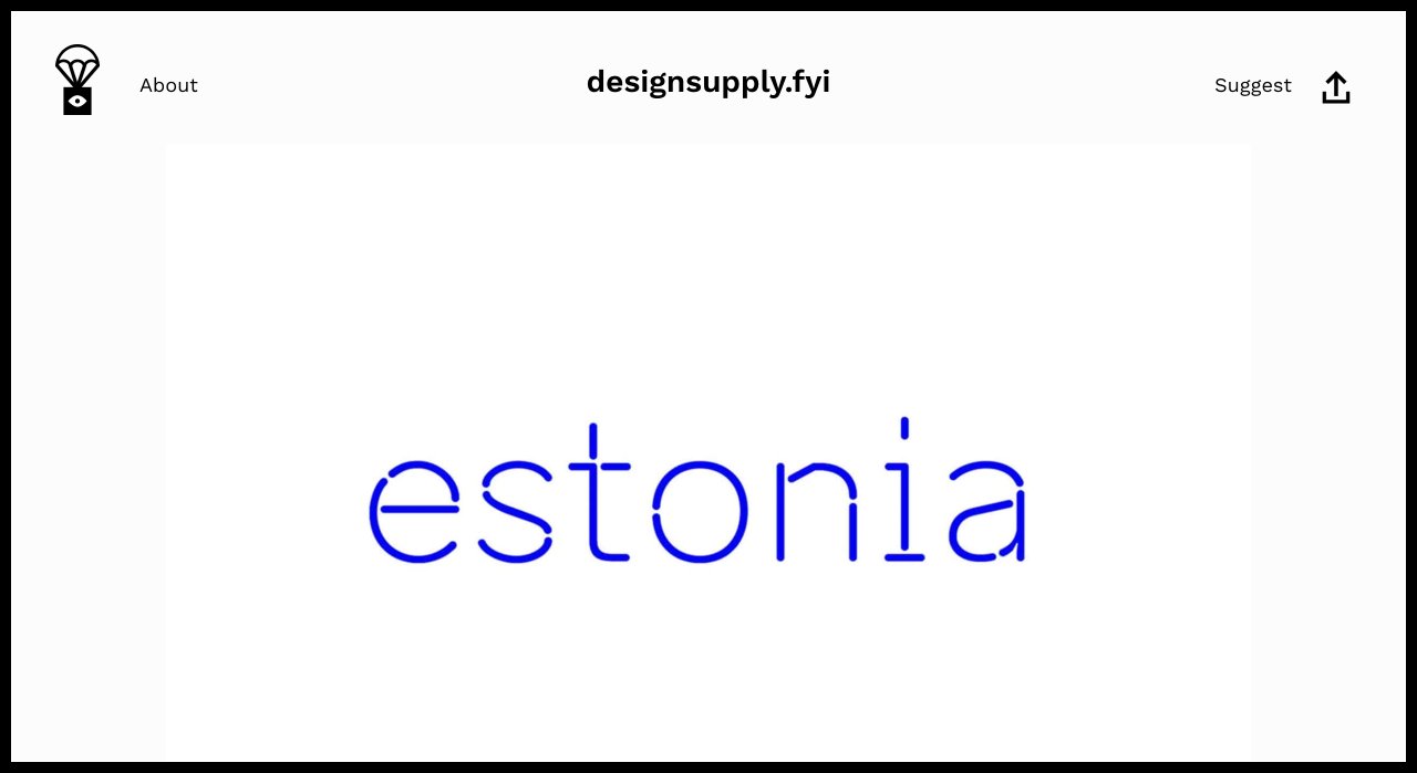 designsupply.fyi on Minimal Gallery