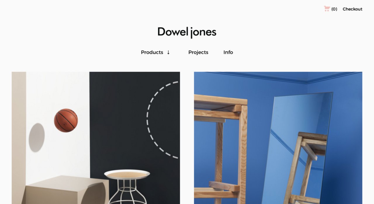 Dowel Jones on Minimal Gallery