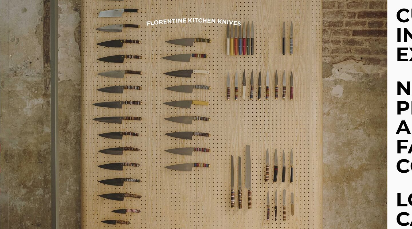 Florentine Kitchen Knives on Minimal Gallery