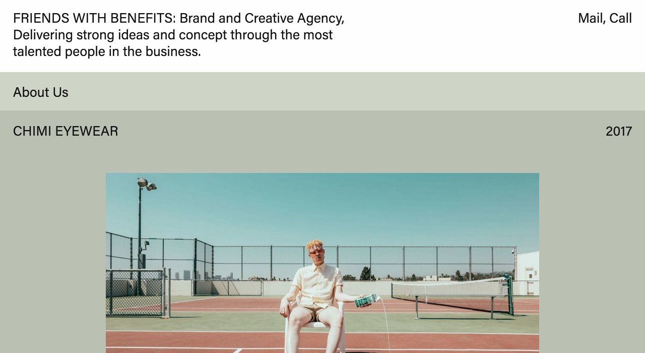 Friends with Benefits on Minimal Gallery