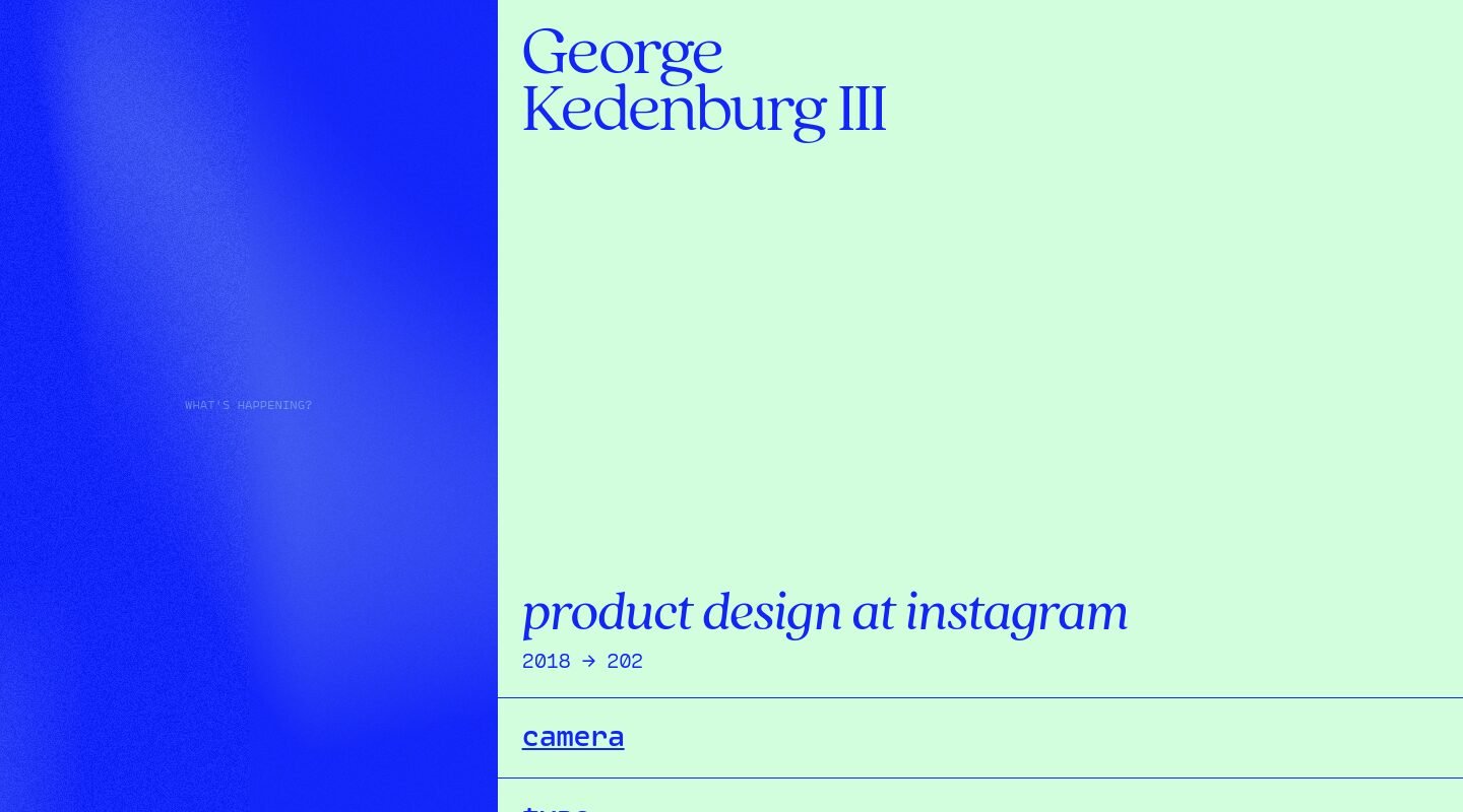 George Kedenburg III on Minimal Gallery