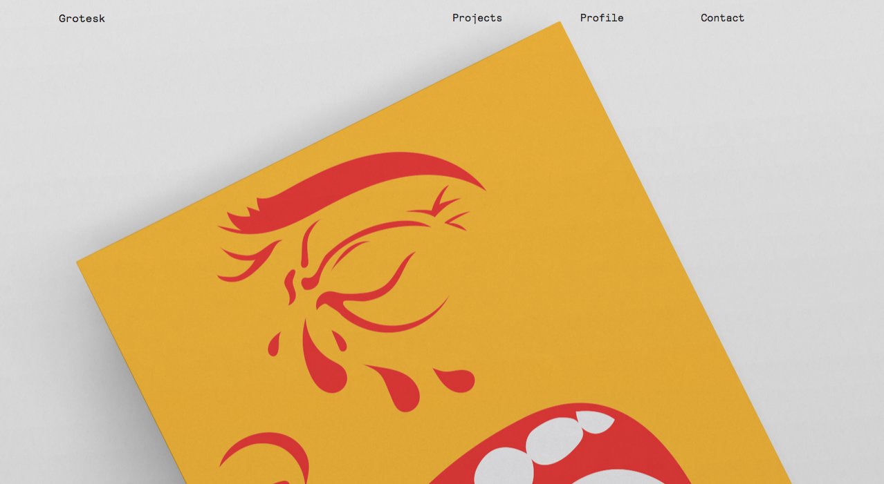 Grotesk on Minimal Gallery
