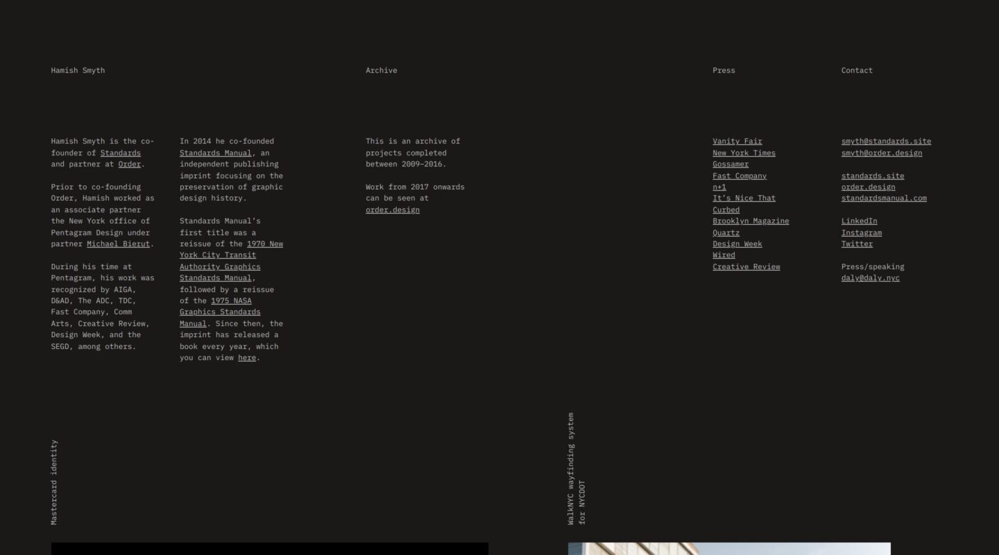 Hamish Smyth on Minimal Gallery