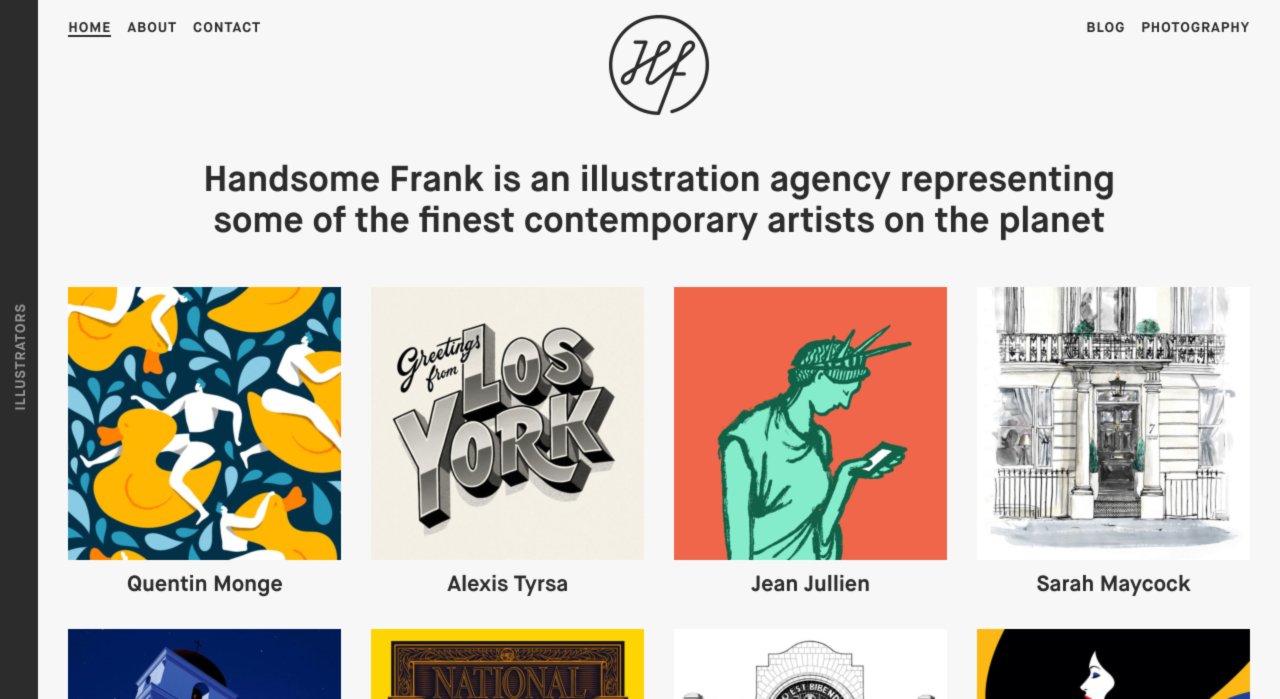 Handsome Frank on Minimal Gallery