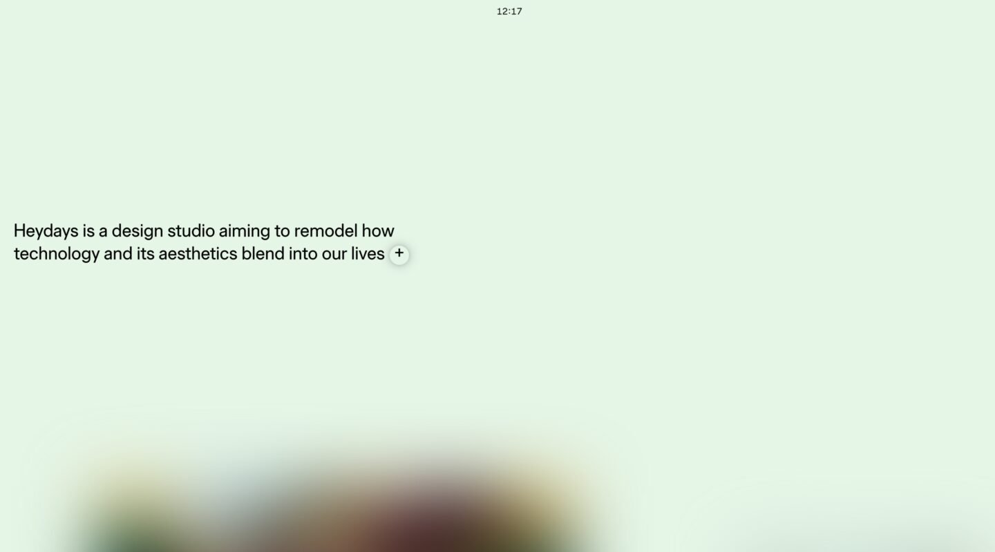 Heydays on Minimal Gallery