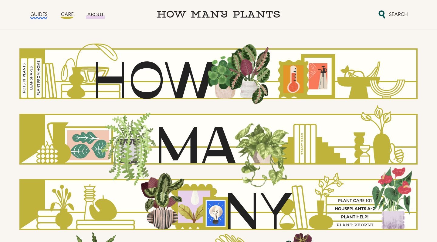 How Many Plants on Minimal Gallery