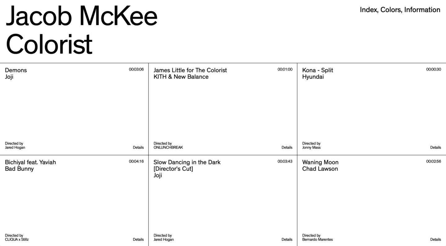 Jacob McKee on Minimal Gallery