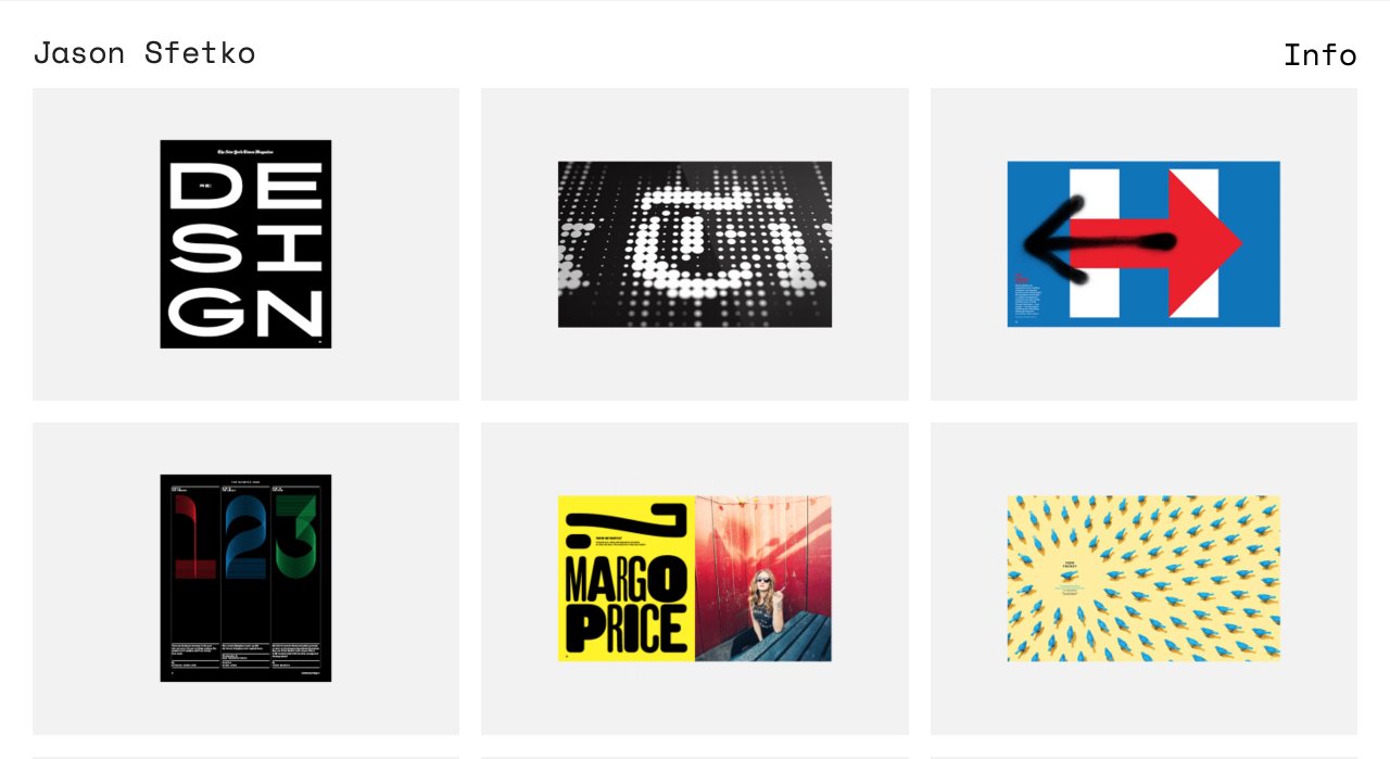 Jason Sfetko on Minimal Gallery