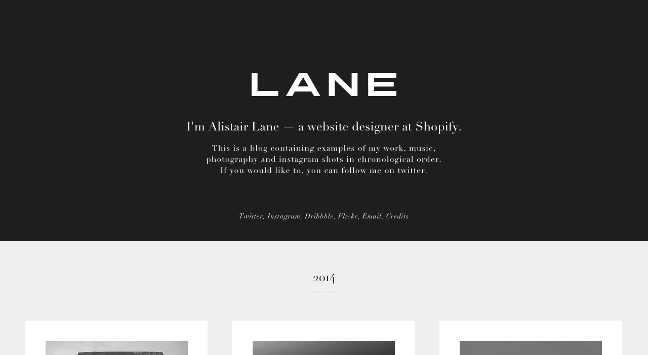Lane on Minimal Gallery