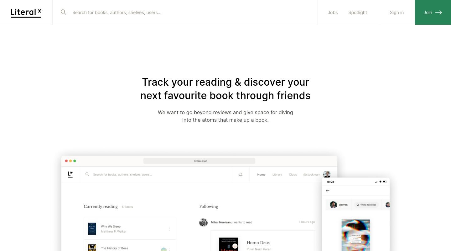 Literal on Minimal Gallery