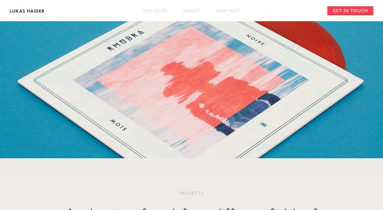 Lukas Haider on Minimal Gallery