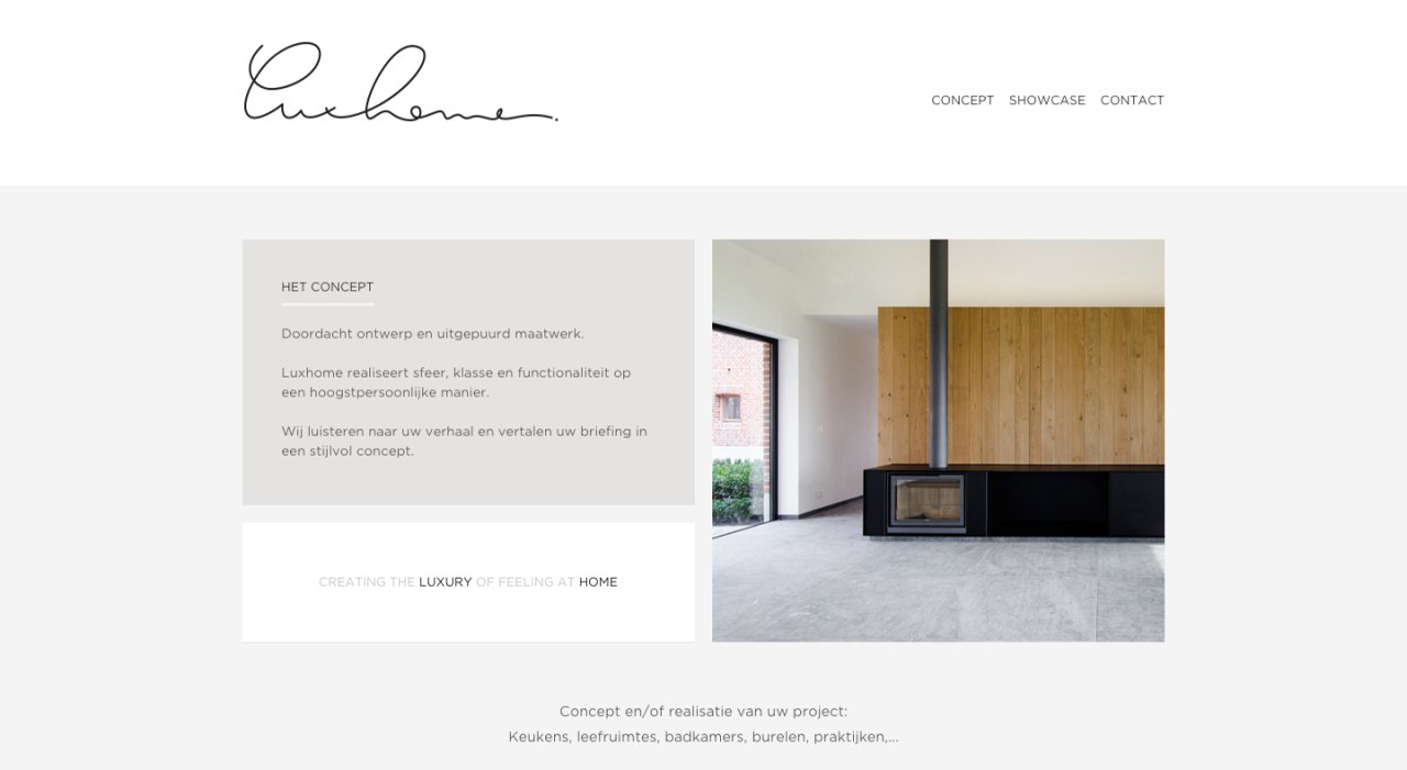 LuxHome on Minimal Gallery