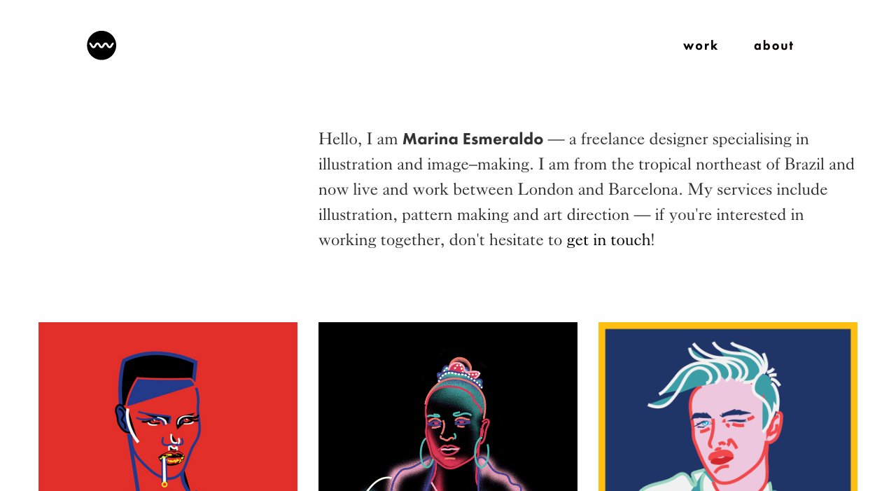 Marina Esmeraldo on Minimal Gallery
