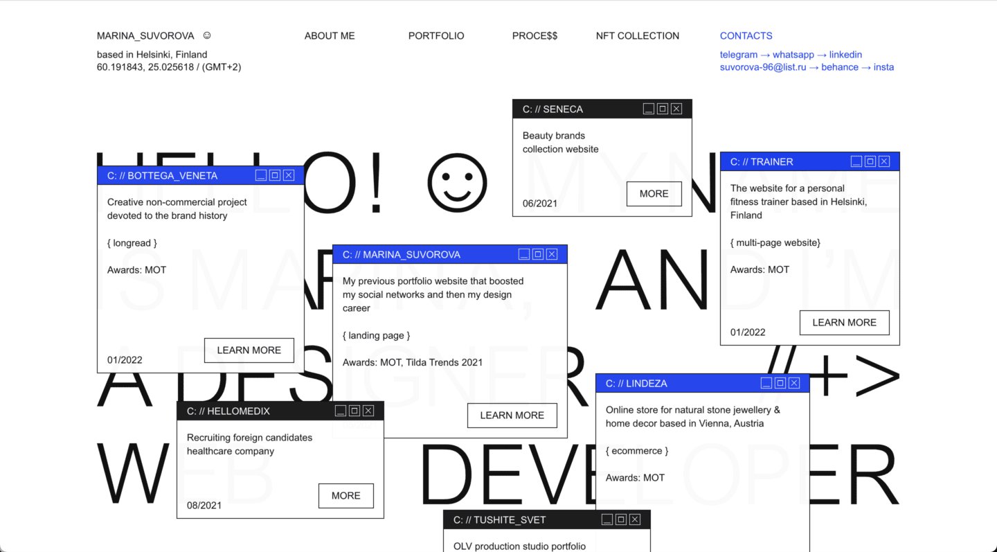 Marina Suvorova on Minimal Gallery