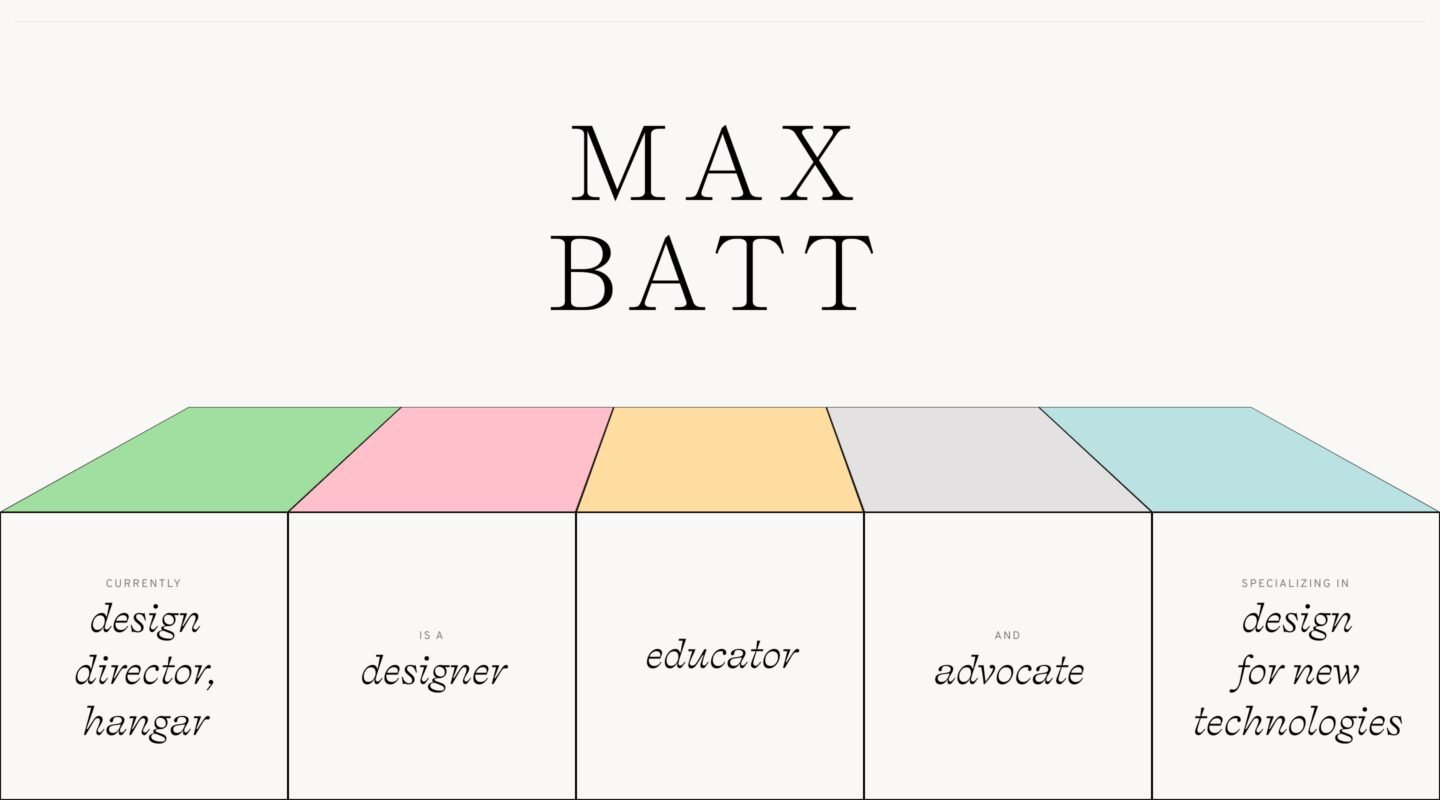 Max Batt on Minimal Gallery