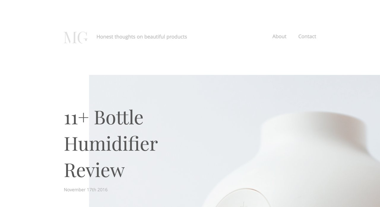 Minimal Goods on Minimal Gallery