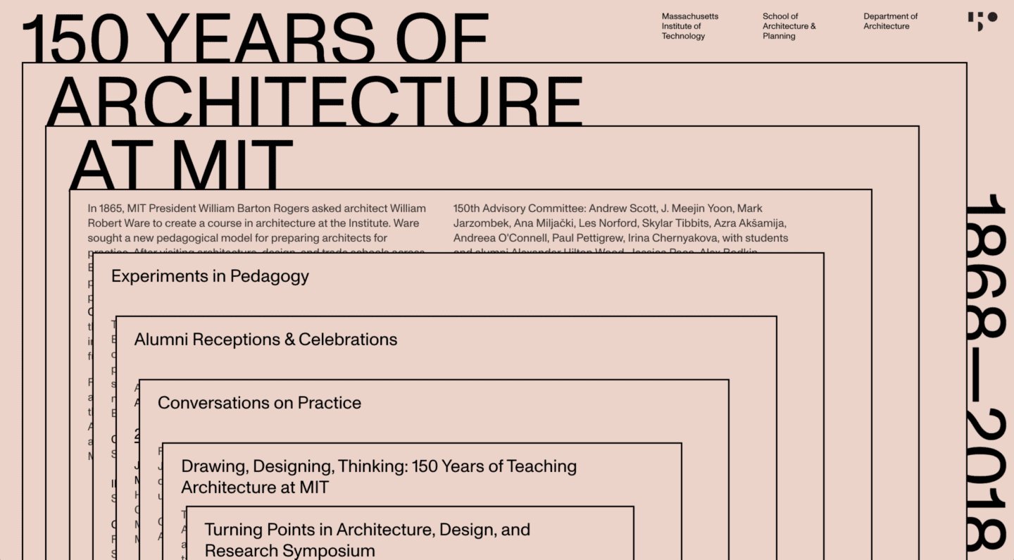 MIT Architecture on Minimal Gallery