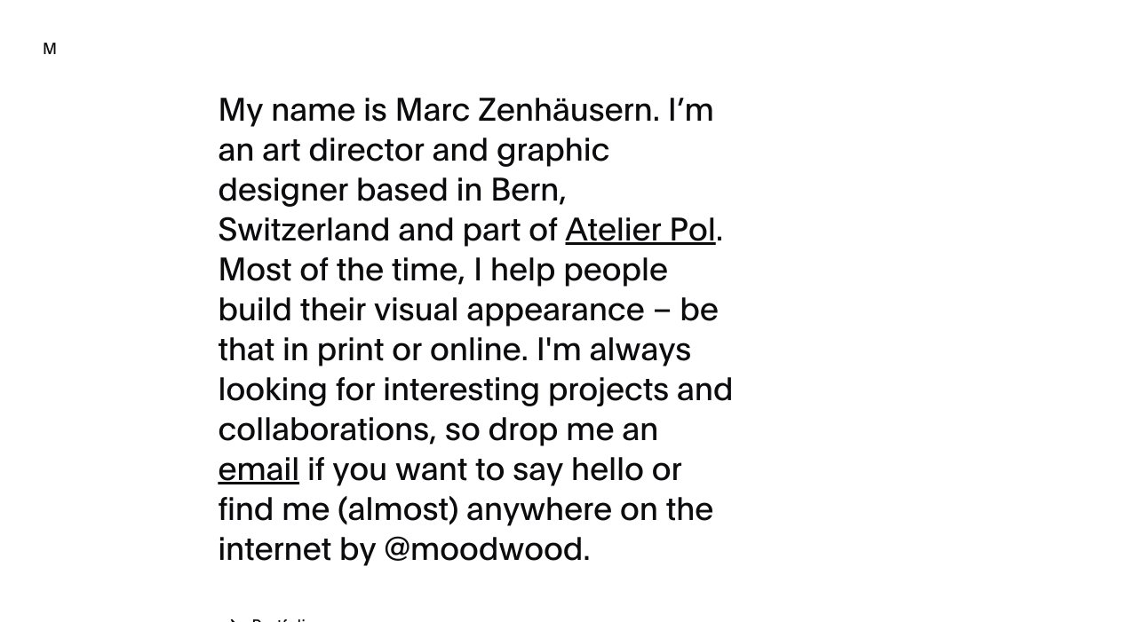 Moodwood on Minimal Gallery