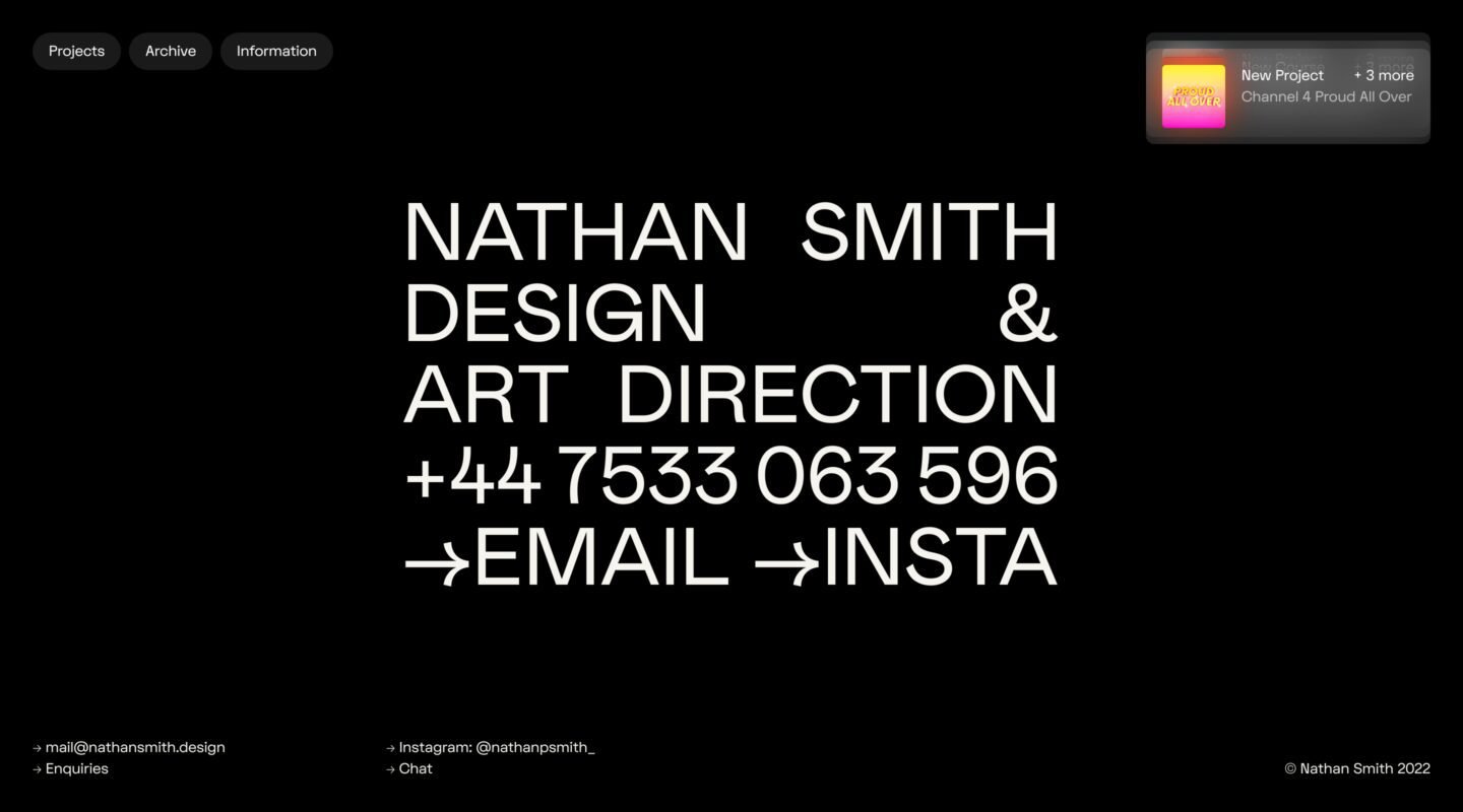 Nathan Smith on Minimal Gallery