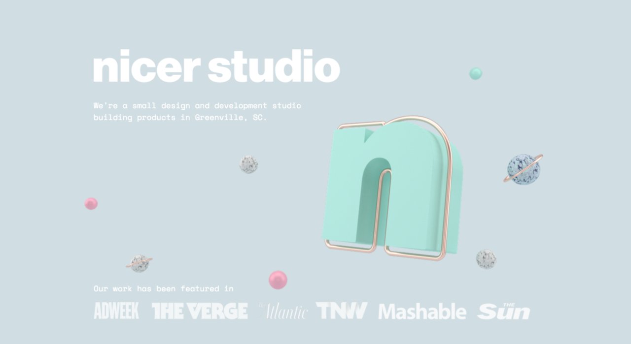 Nicer Studio on Minimal Gallery