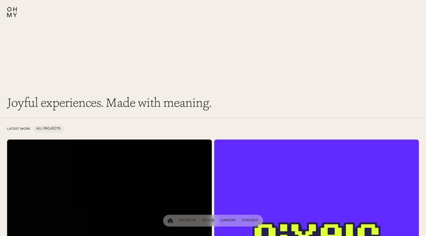 OHMY on Minimal Gallery