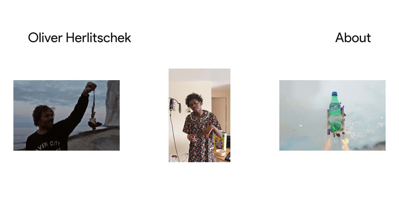Oliver Herlitschek on Minimal Gallery