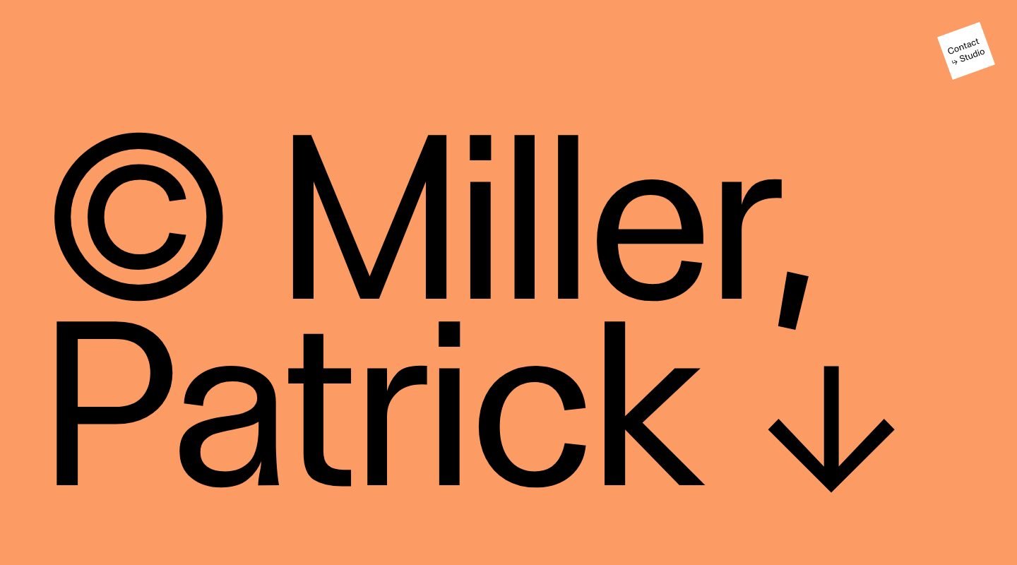 Patrick Miller on Minimal Gallery