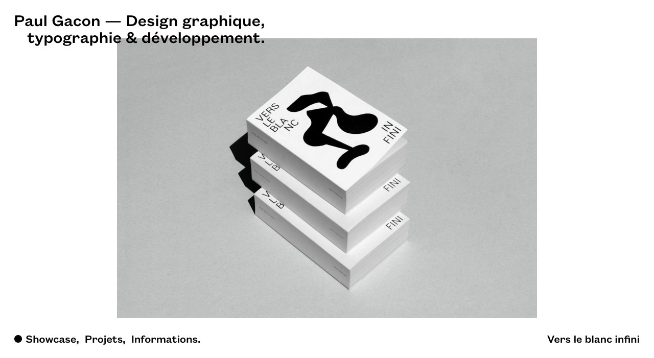 Paul Gacon on Minimal Gallery