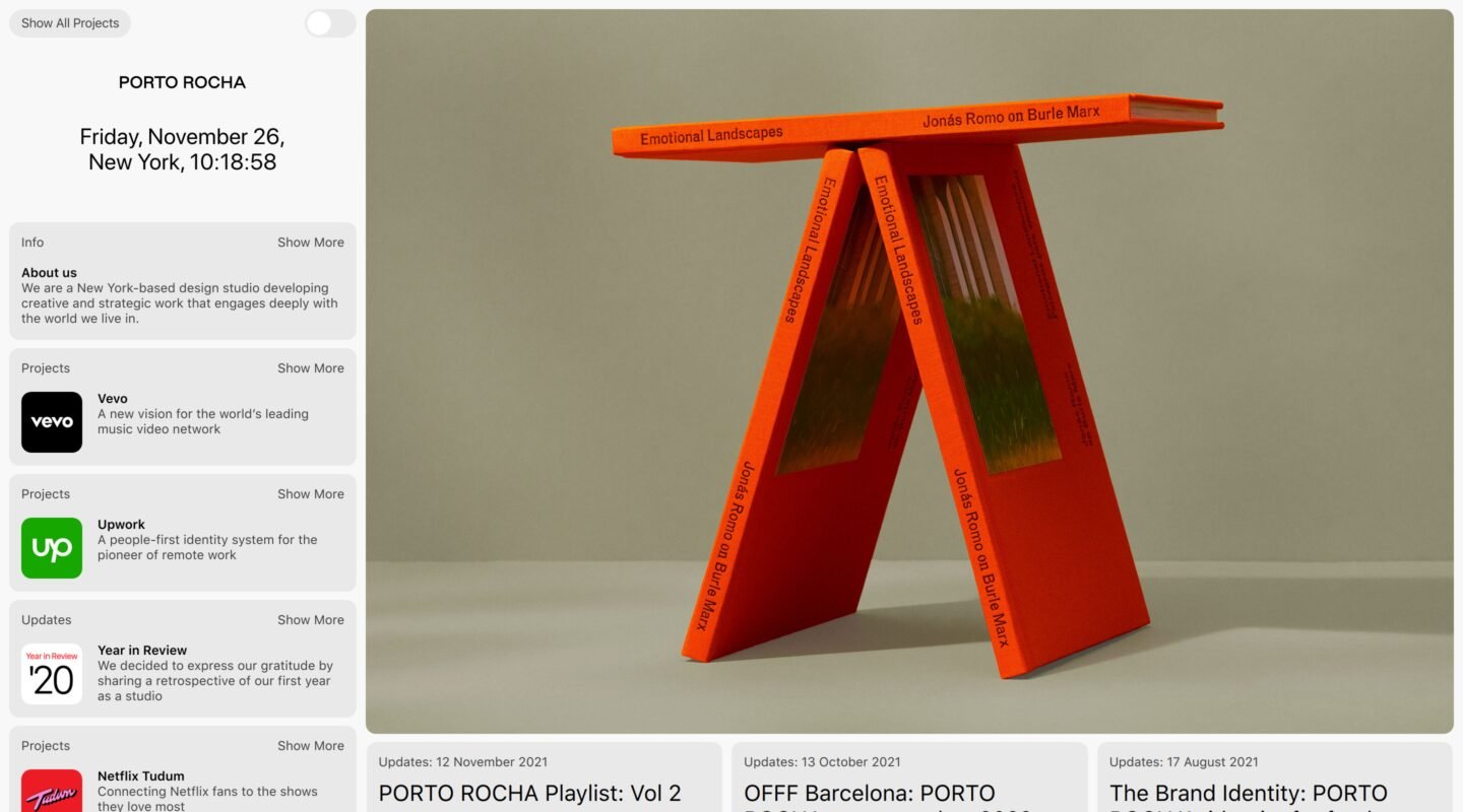 Porto Rocha on Minimal Gallery