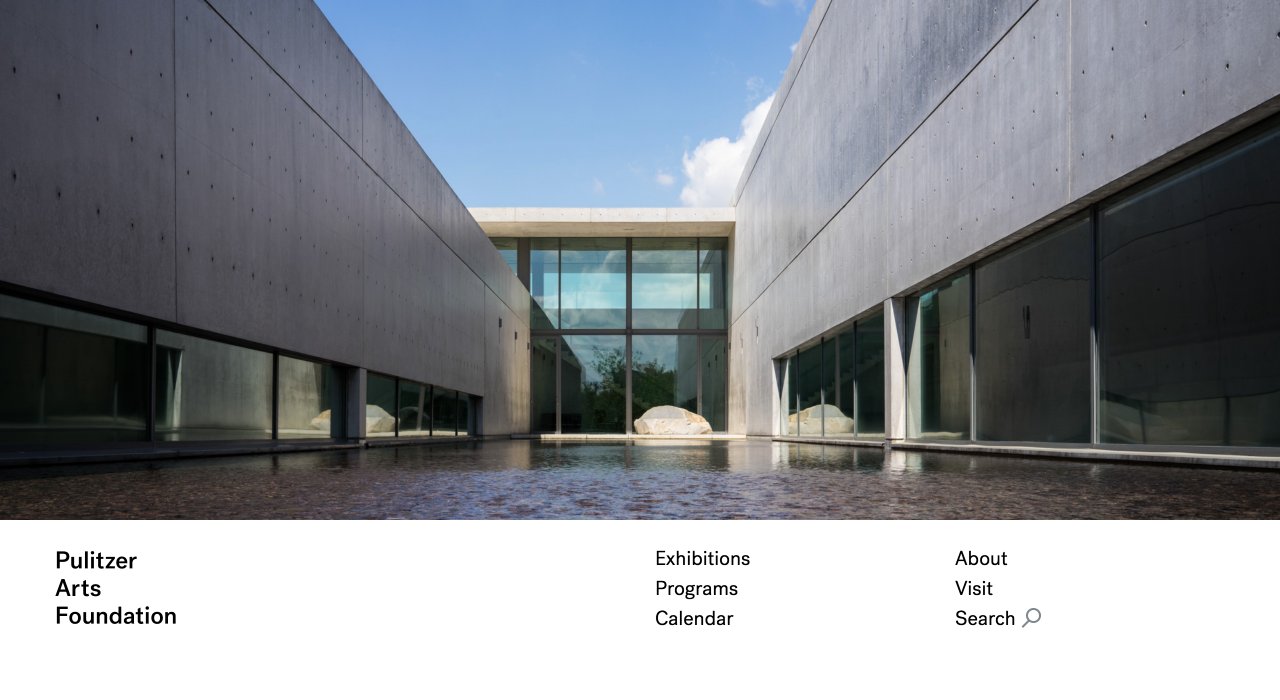 Pulitzer Art Foundation on Minimal Gallery