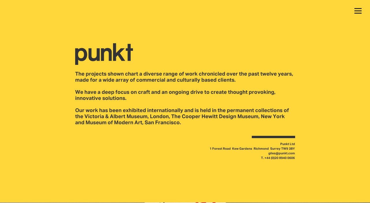 punkt on Minimal Gallery
