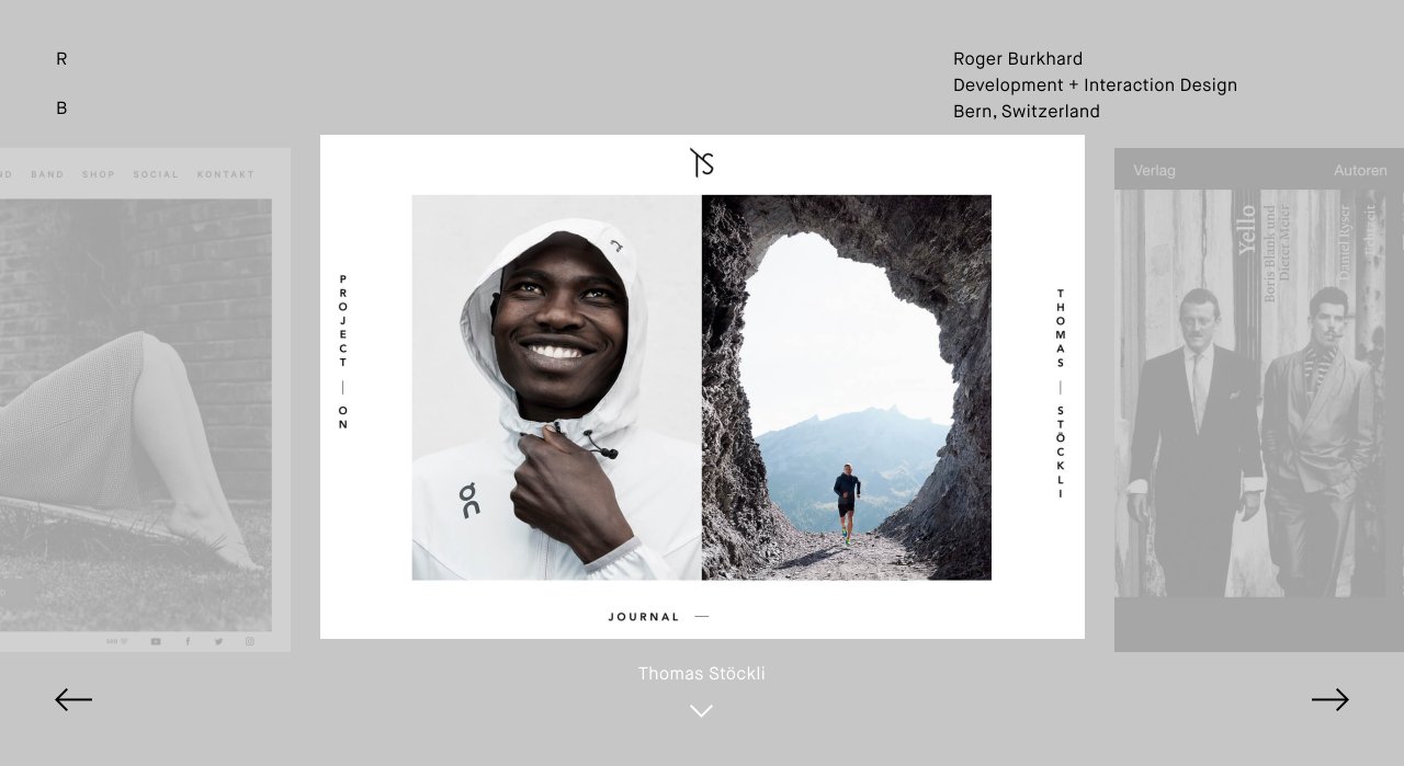Roger Burkhard on Minimal Gallery