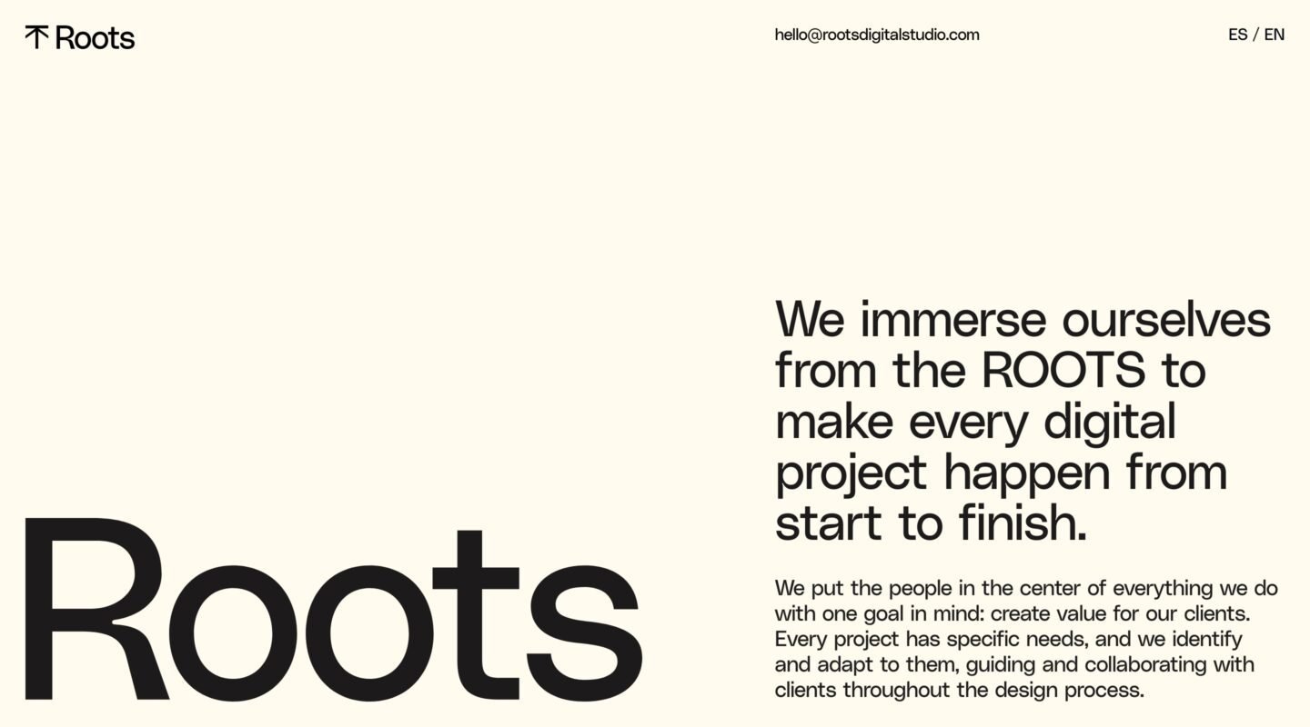 Roots Digital Studio on Minimal Gallery